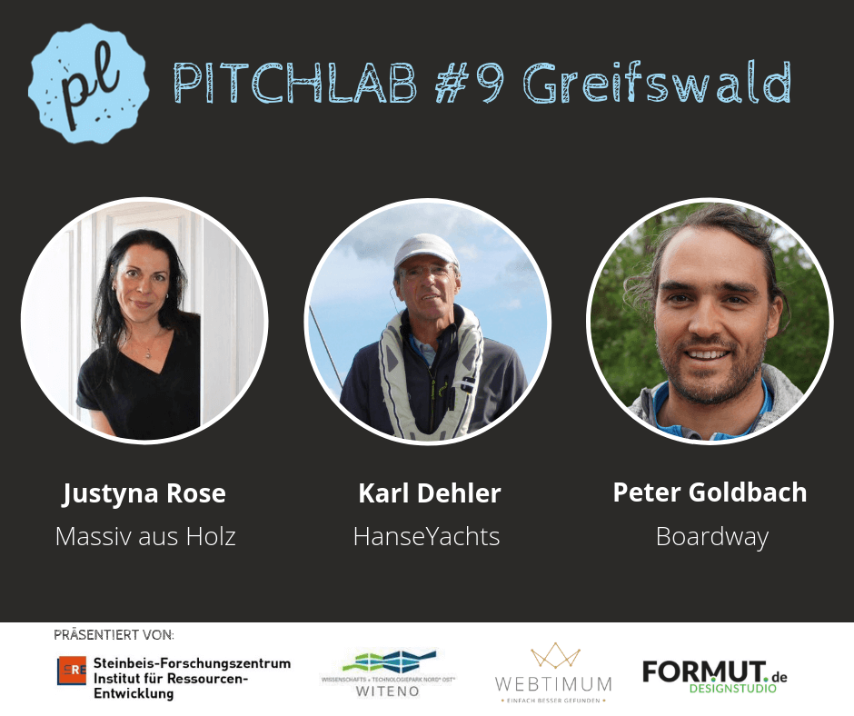 Speaker auf dem PitchLab Nr. 9 - Das Netzwerkevent in Greifswald